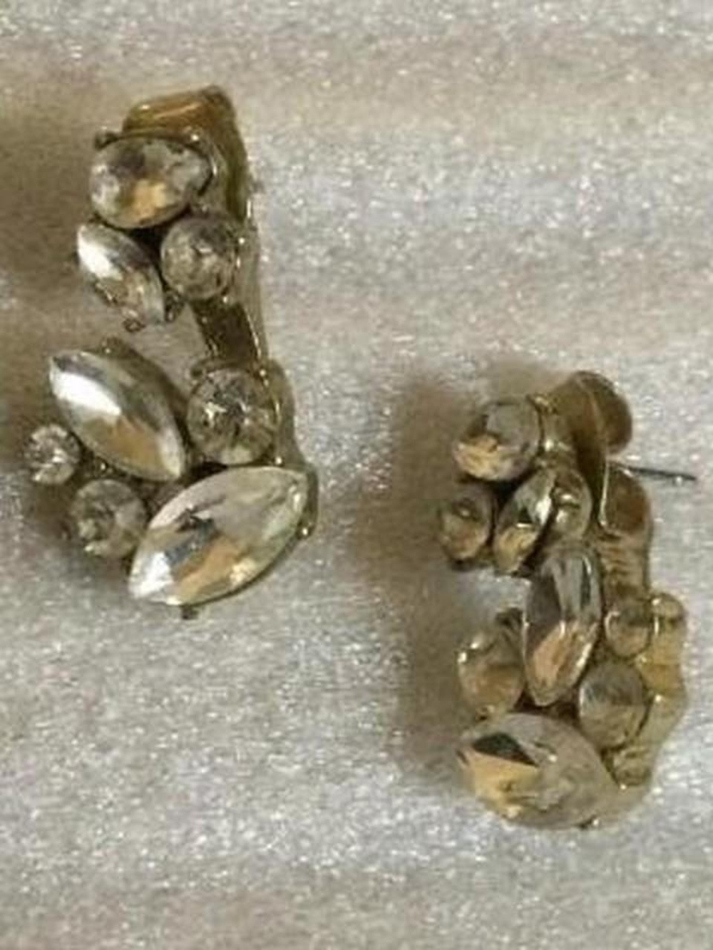 Rhinestone J. Crew Earrings